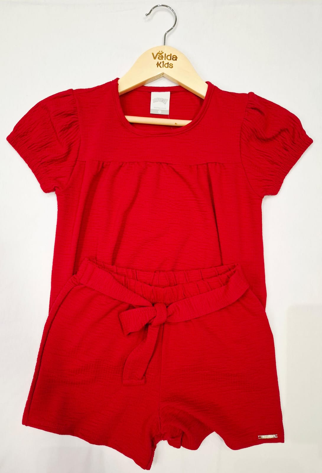 conjunto vermelho