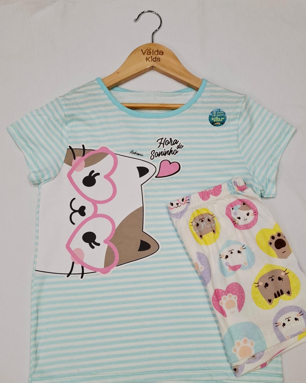 conjunto infantil masculino – camiseta jungle time + bermuda marrom